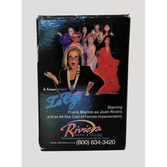 La Cage Riviera Hotel Casino Cards Las Vegas Frank Marino Female Impersonators - Picture 3 of 3
